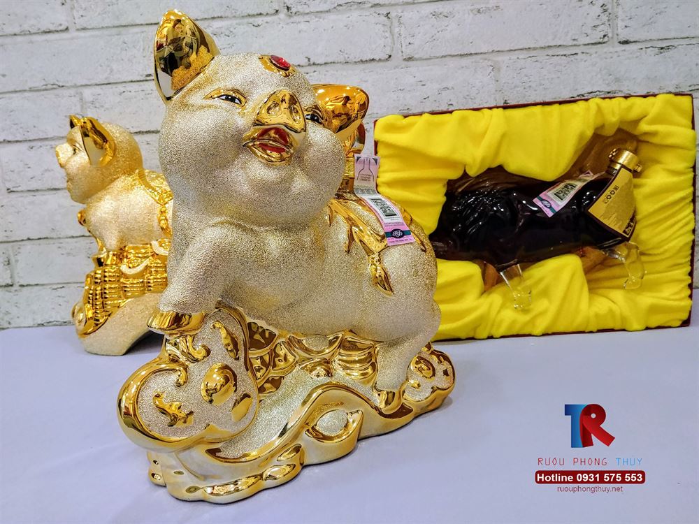 rượu heo mạ vàng
