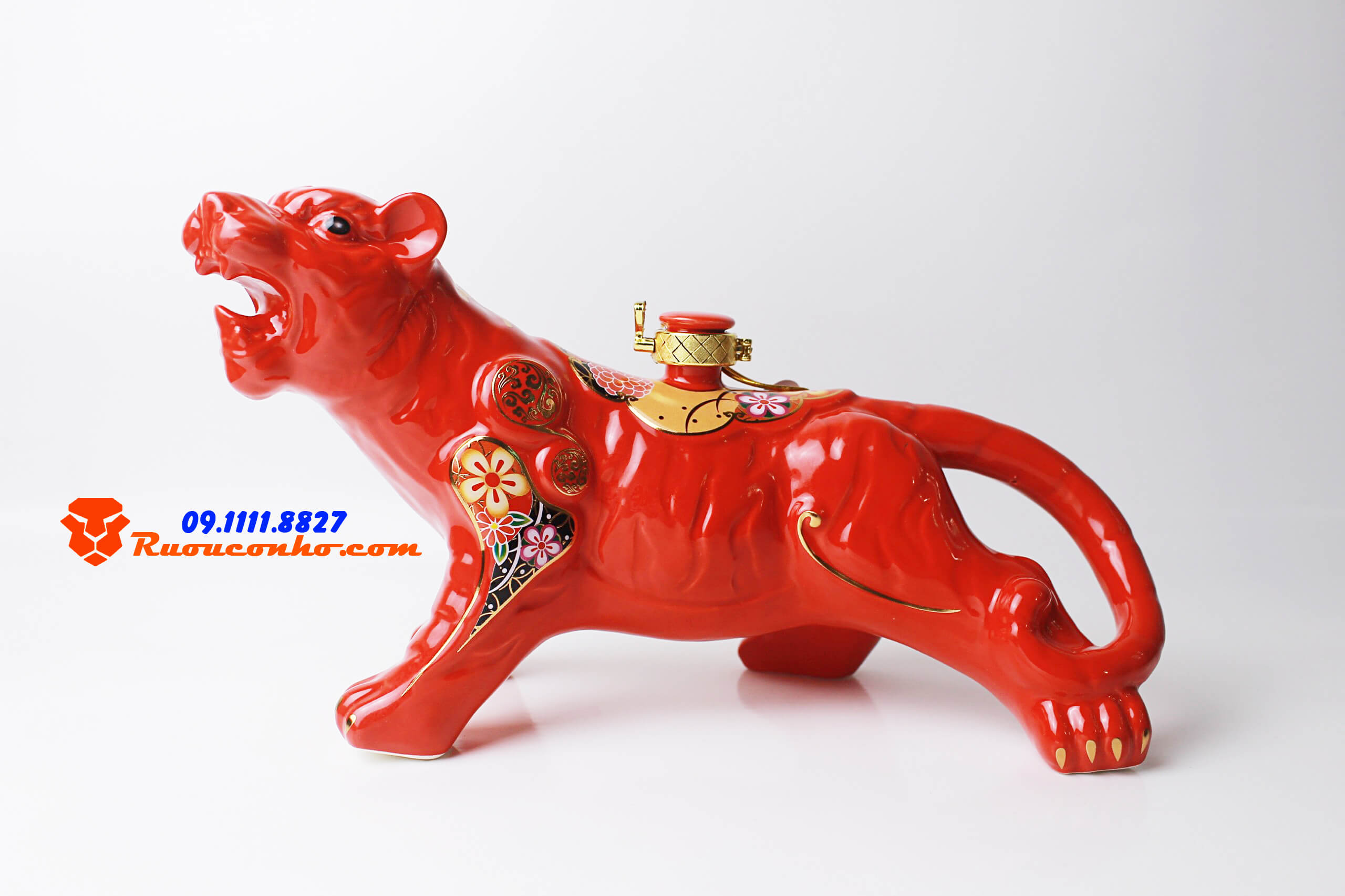 Rượu con hổ sứ Nhật Yamaki