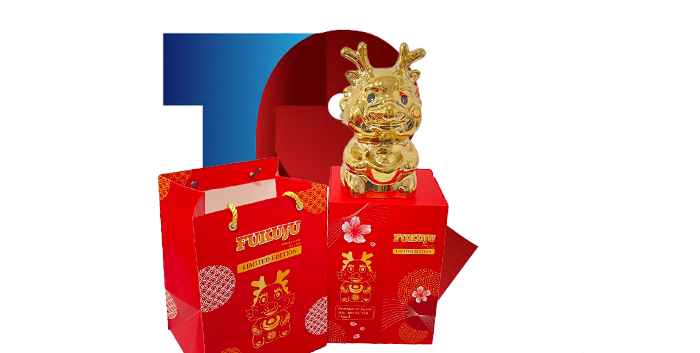 Rượu Con Rồng Nhật Bản Mạ Vàng 2024